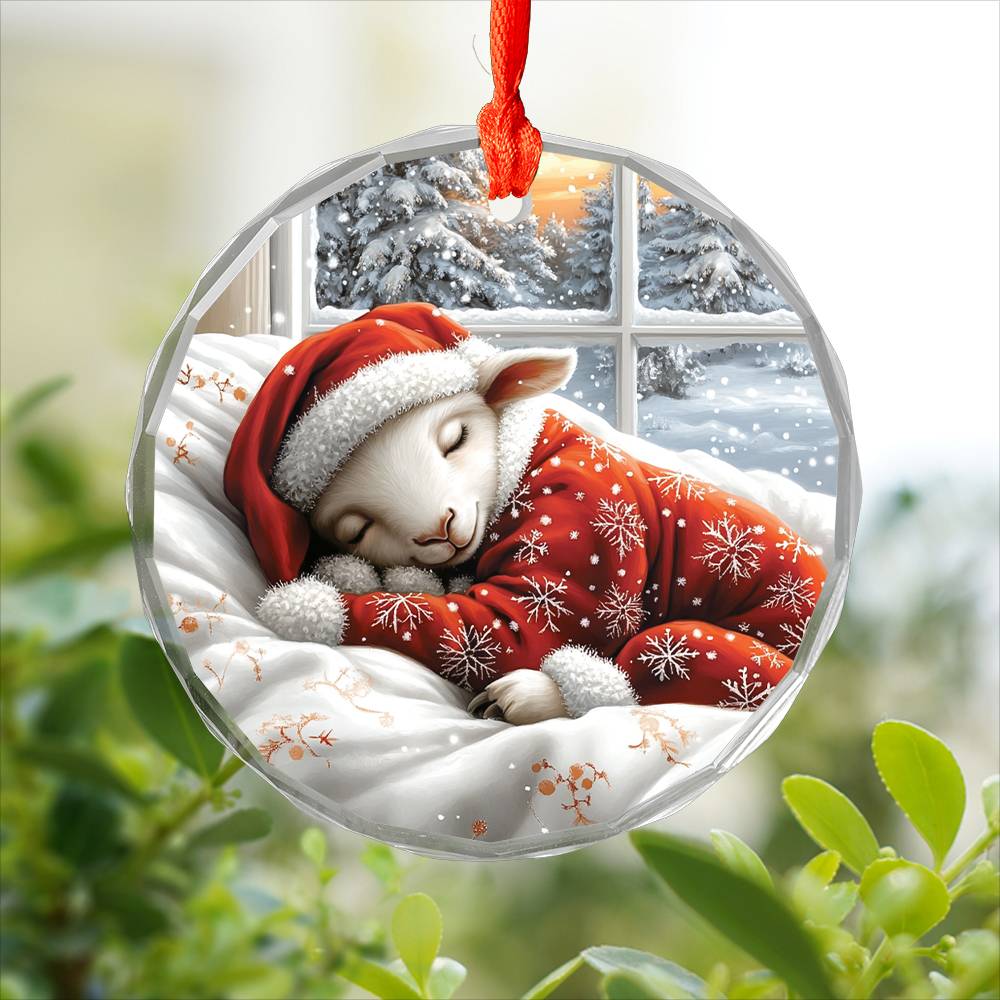 Sheep Sleeping In Bed Design 1