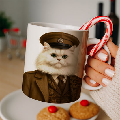 Custom Photo Captain Cat Canvas