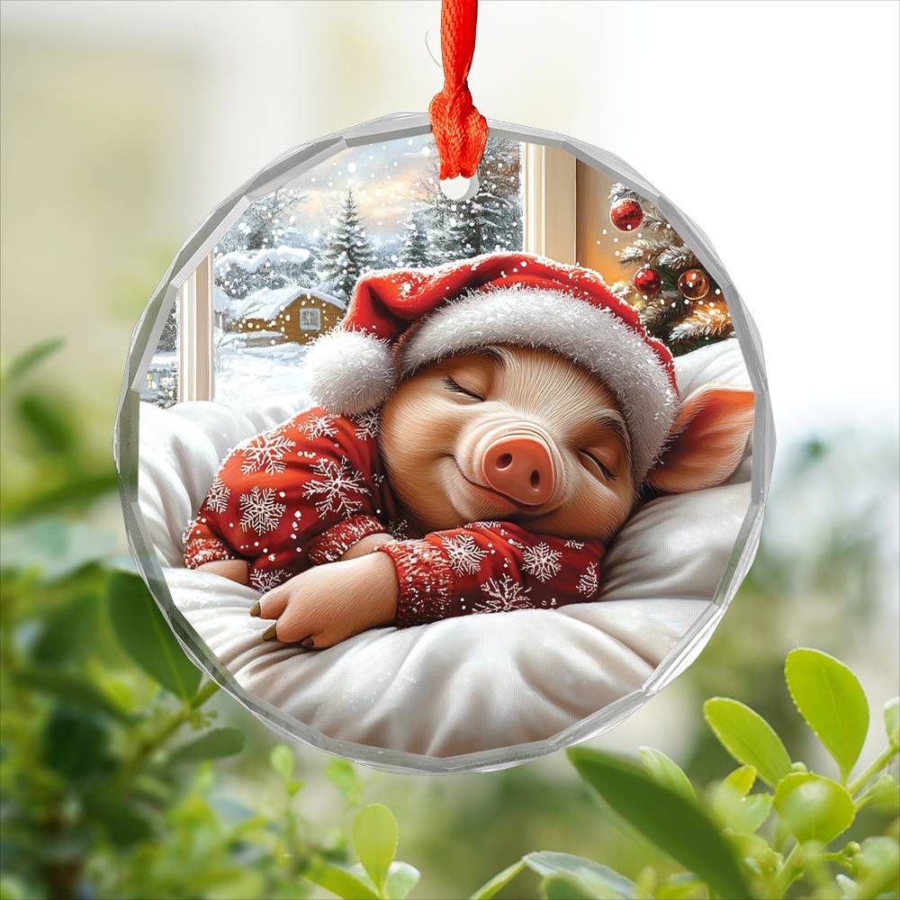 Pig Sleeping In Bed Design 4
