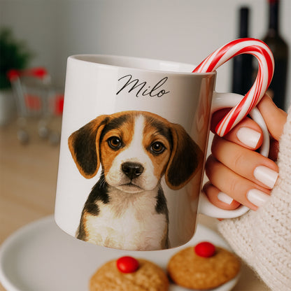 Custom Dog Portraint And With Name