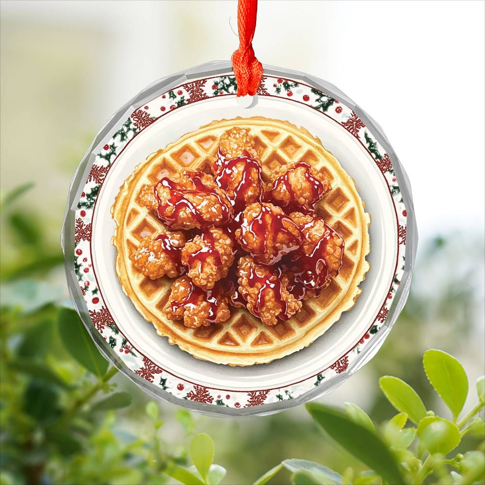 Chicken and Waffles Close up Design 2