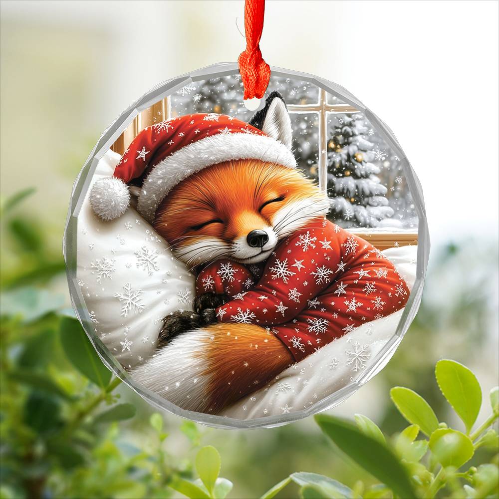 Fox Sleeping In Bed Design 2