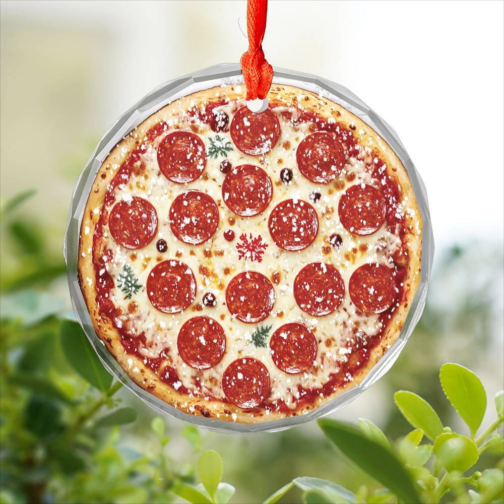 Pepperoni Pizza Close up Design 1