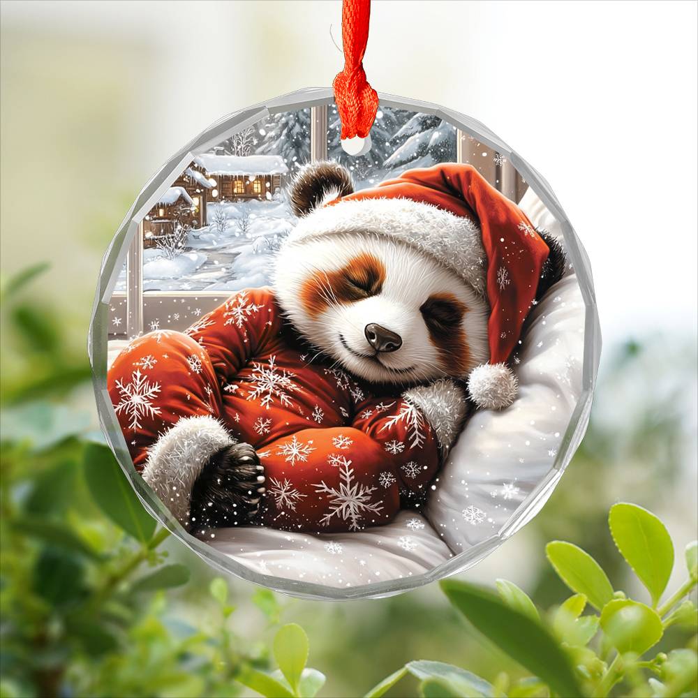Panda Sleeping In Bed Design 1