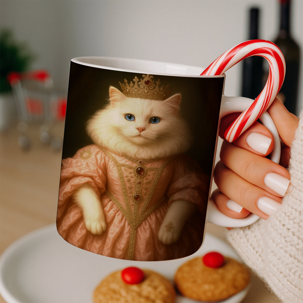 Custom Cat Queen Royal Mug
