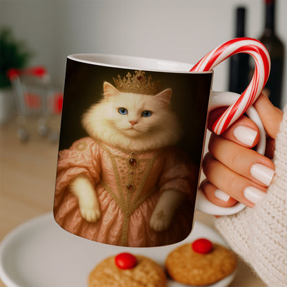 Custom Cat Queen Royal Mug
