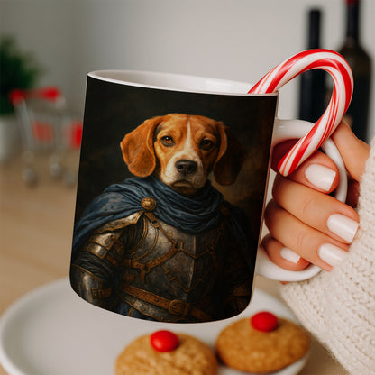 Custom Dog Photo Viking Mug _ Gift For Dog Lovers