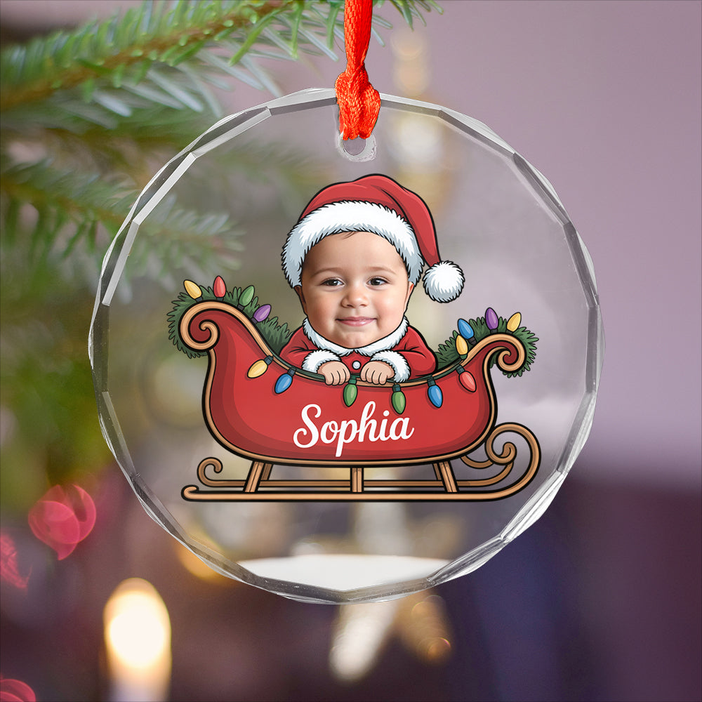 Custom Photo Little Santa