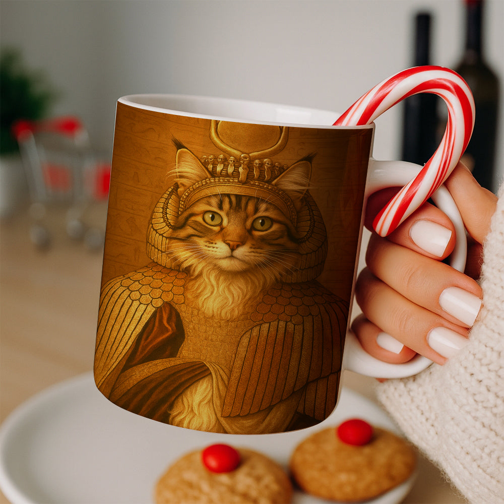 Custom Photo Cleopawtra Cat MugGift For Cat Lovers