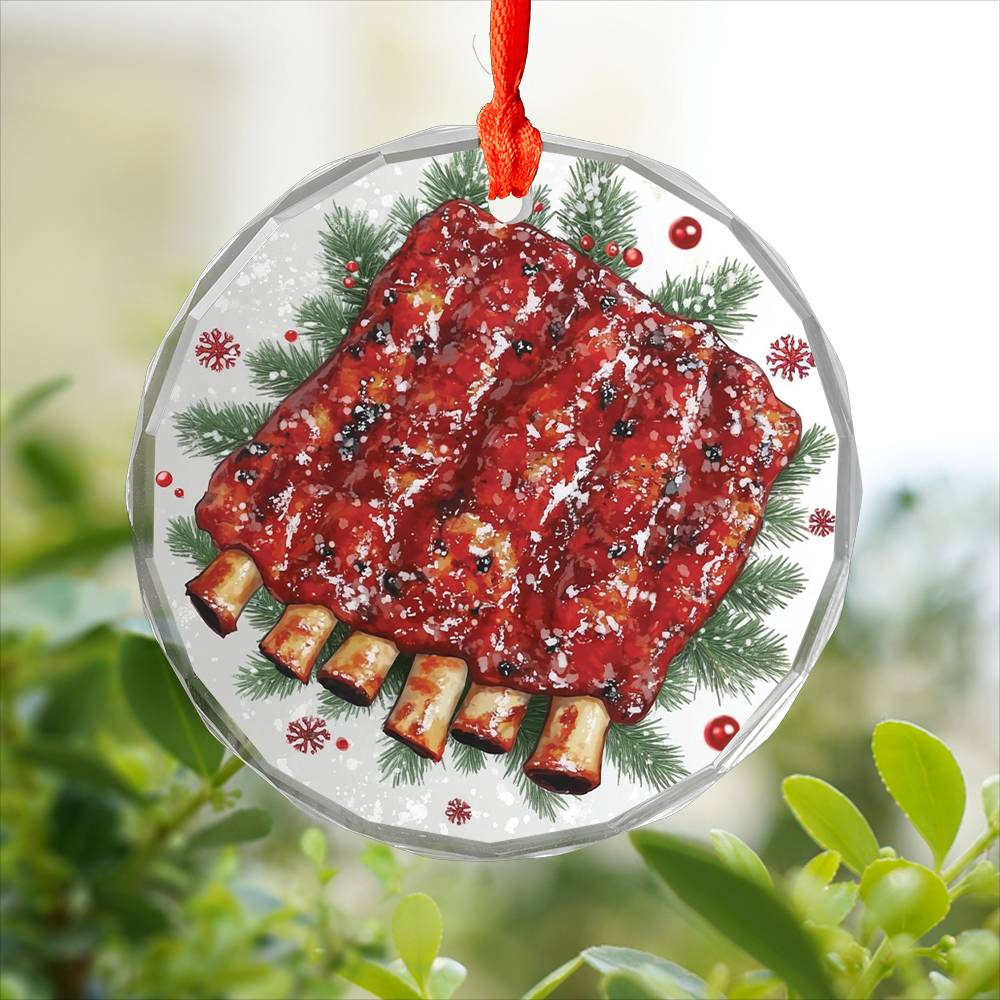 Barbecue Ribs Close up Design 3
