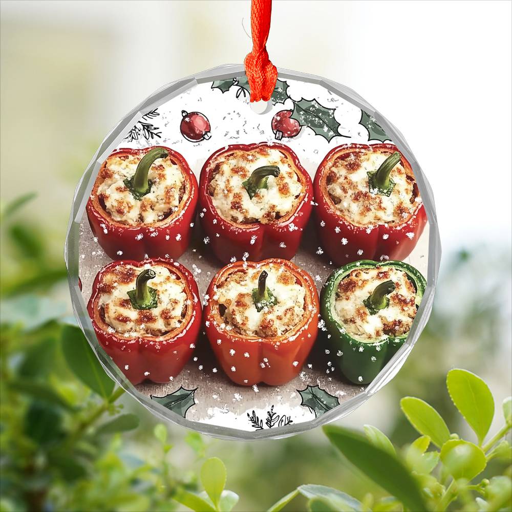 Stuffed Bell Peppers Close up Design 3