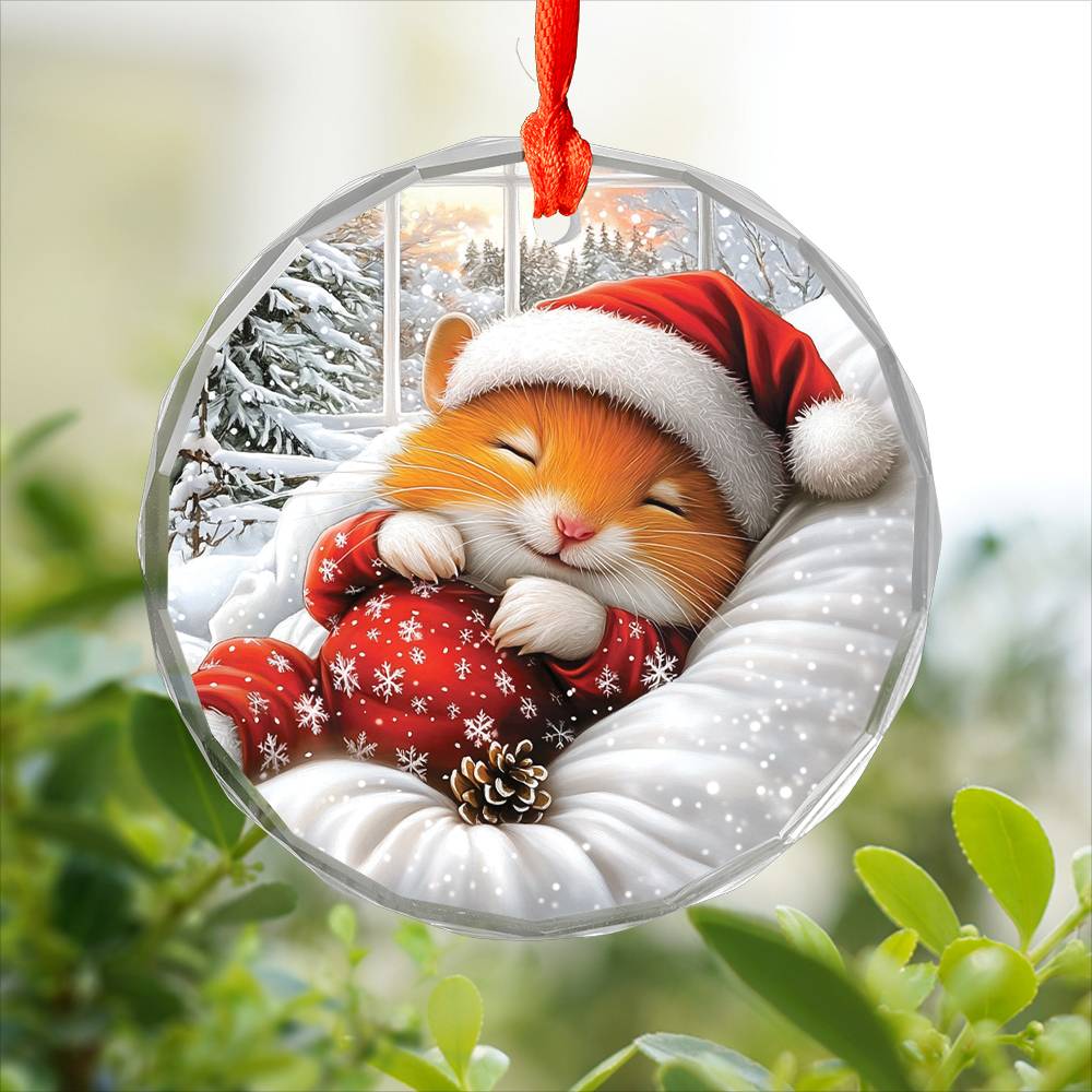 Hamster Sleeping In Bed Design 1