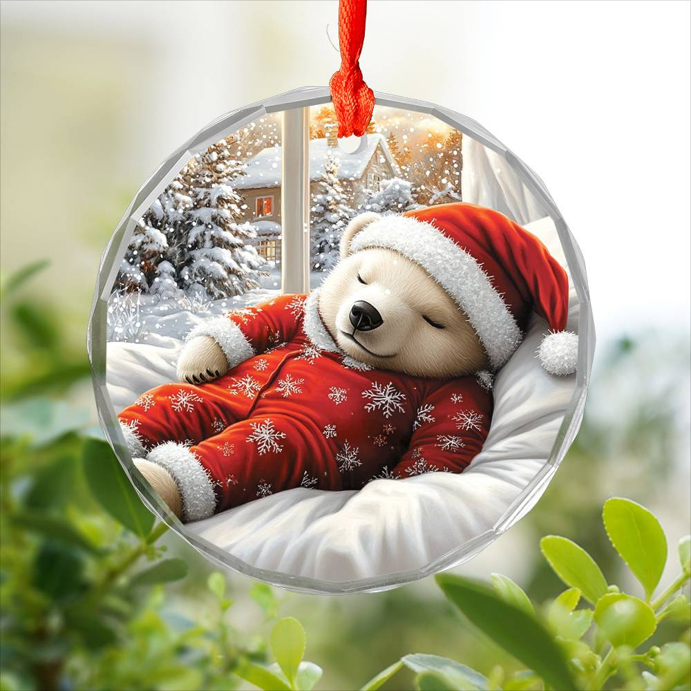 Polar Bear Sleeping In Bed Design 3