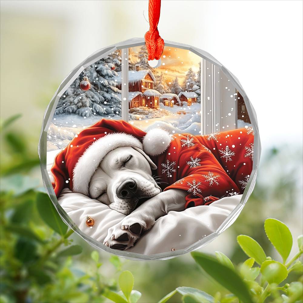 Great Dane Dog Sleeping In Bed Design 2