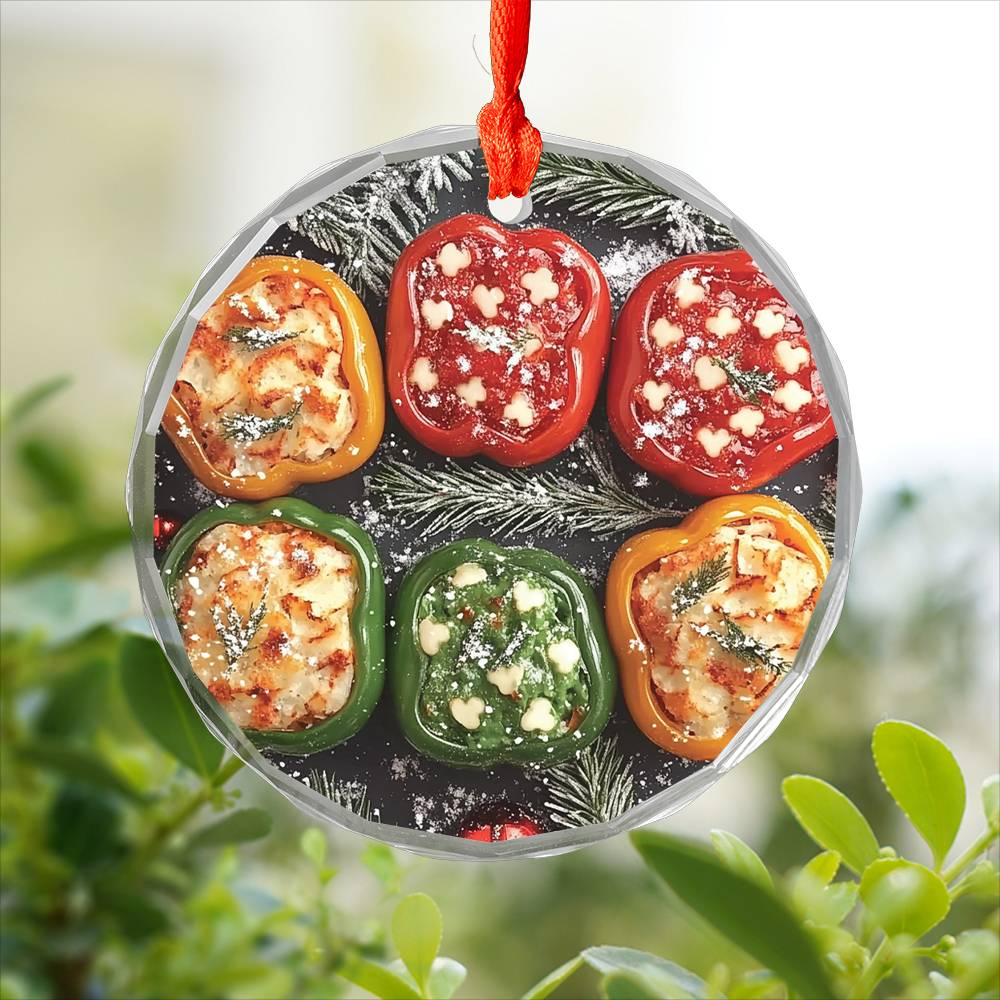 Stuffed Bell Peppers Close up Design 1