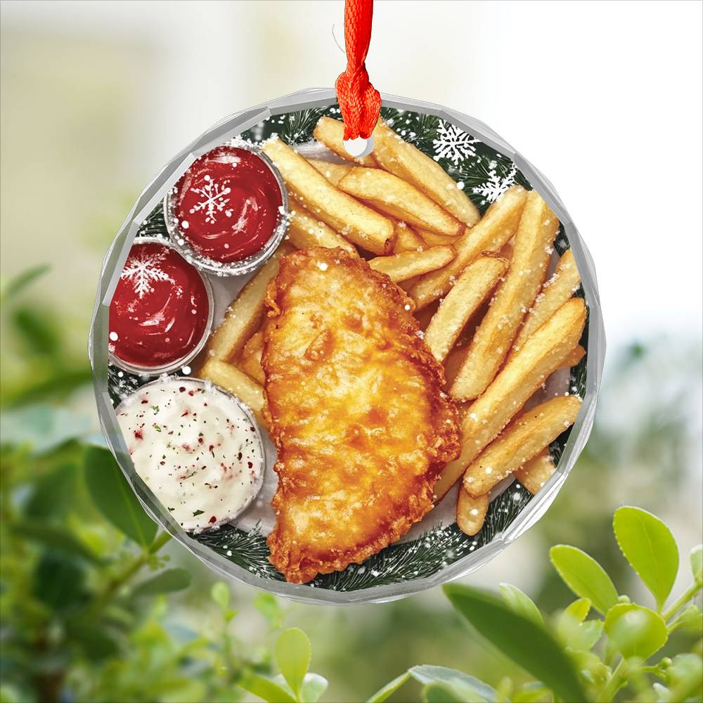 Fish and Chips (UK) Close up Design 3