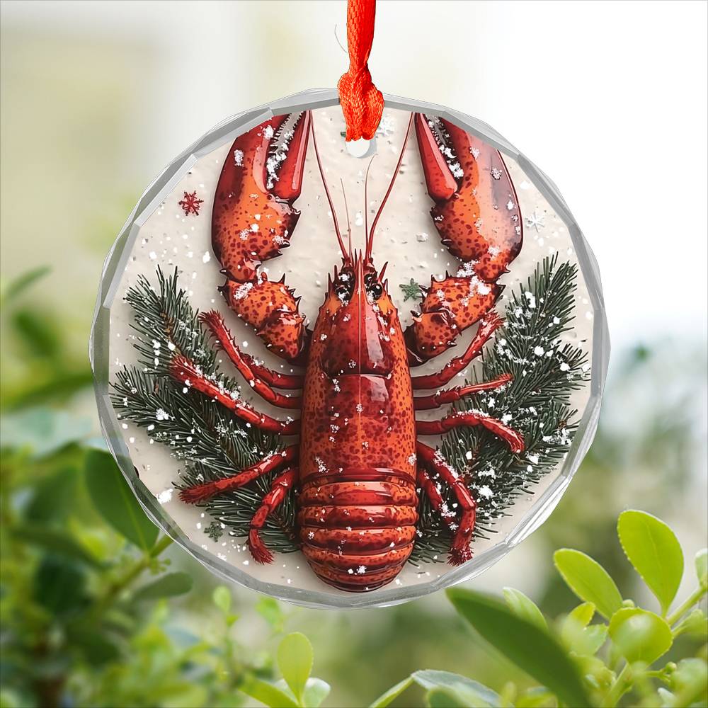 Boiled Maine Lobster Close up Design 2