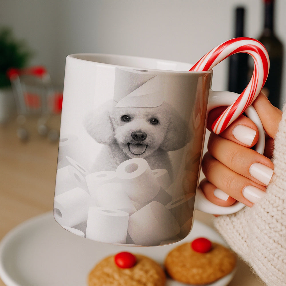 Custom Photo Dog Bathroom Mug