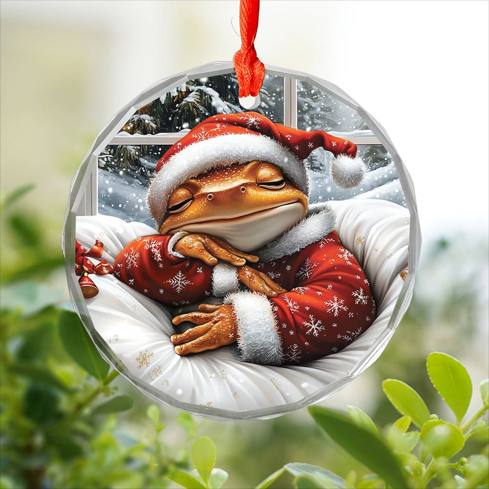 Frog Sleeping In Bed Design 3