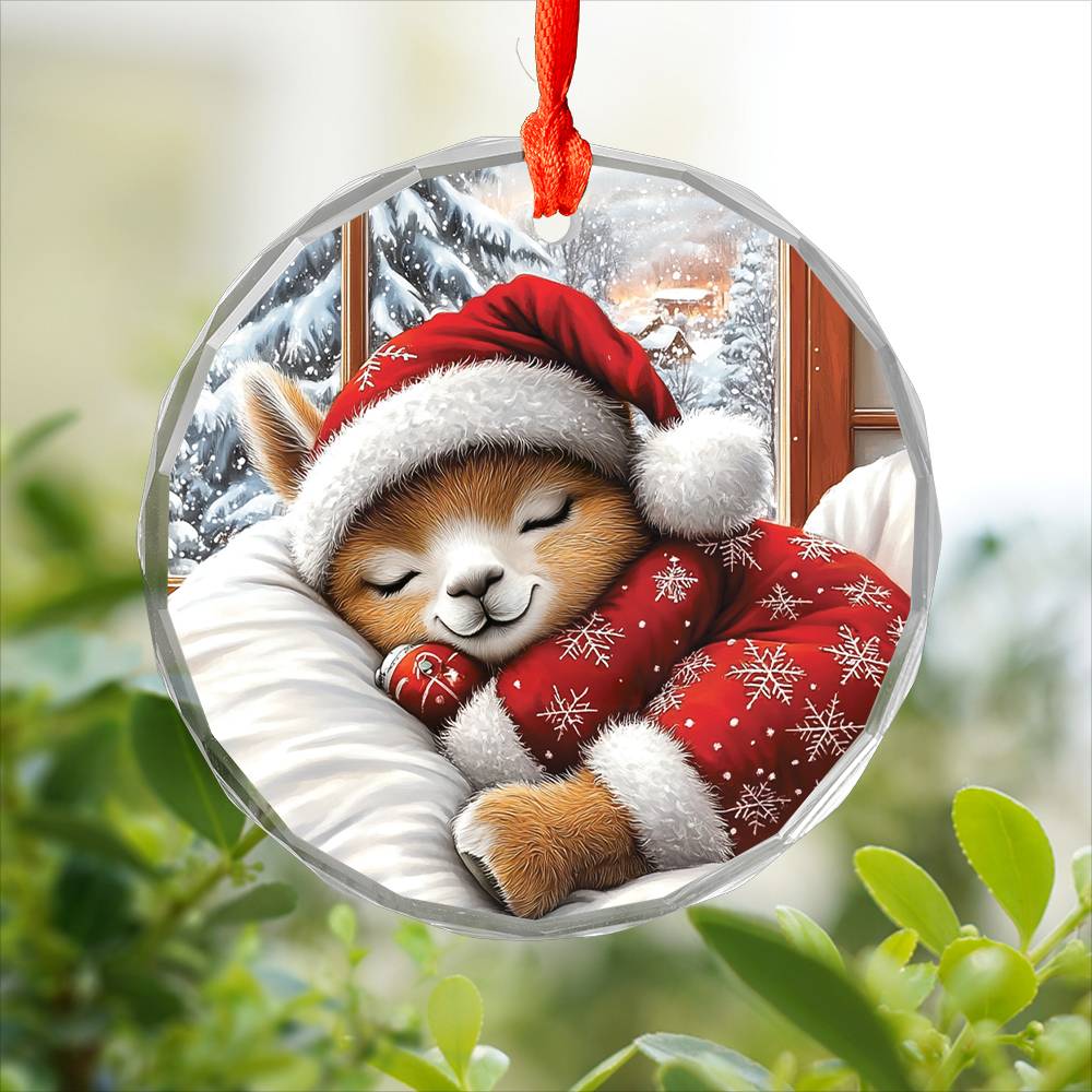 Alpaca Sleeping In Bed Design 4