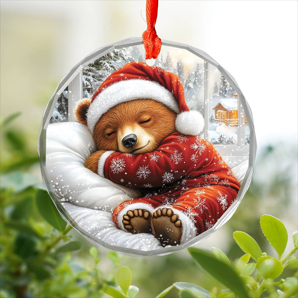 Grizzly Bear Sleeping In Bed Design 4