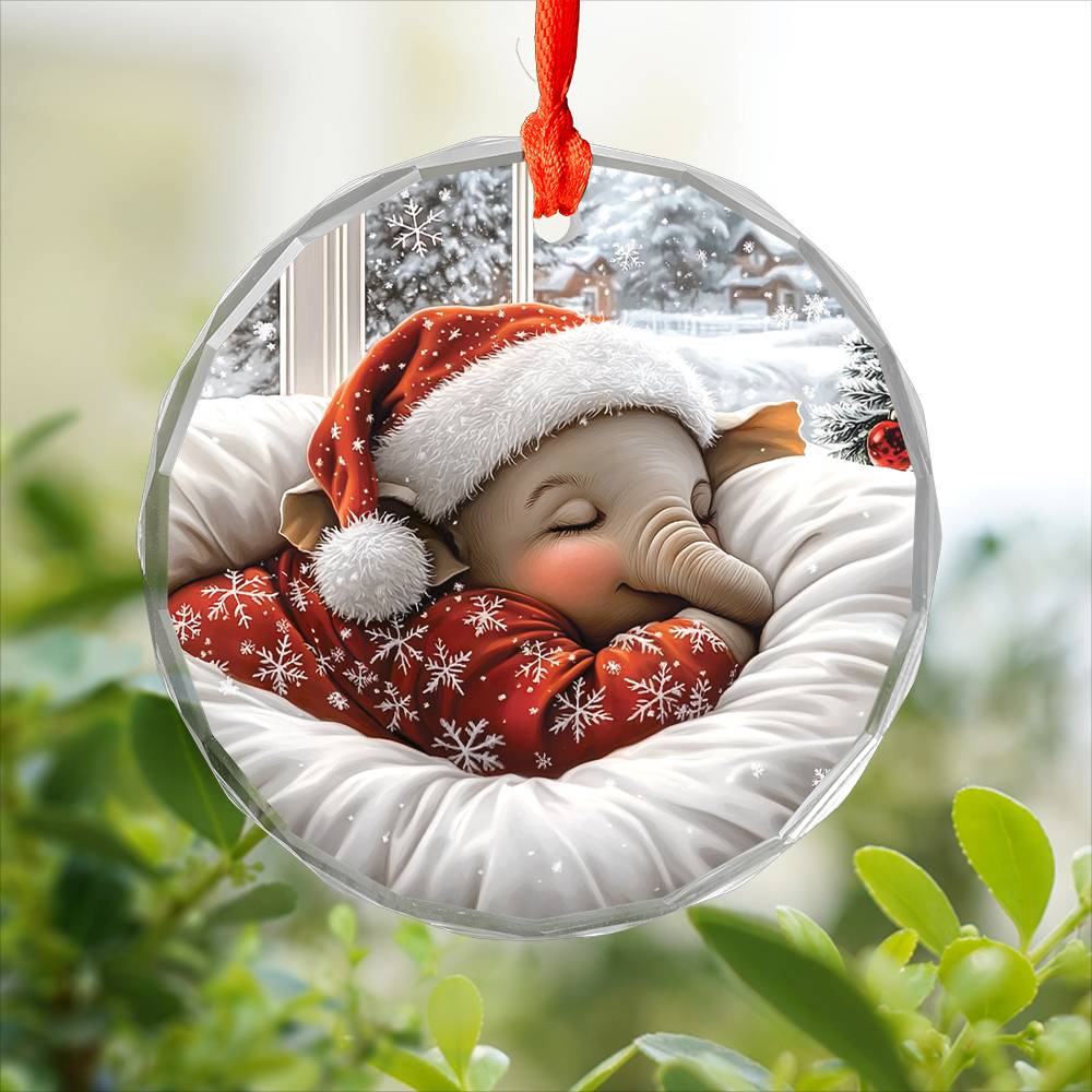 Elephant Sleeping In Bed Design 1