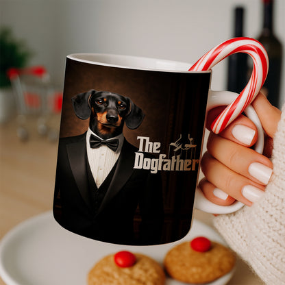 Custom Photo Dog Father Mug _ Gift For Dog Lovers
