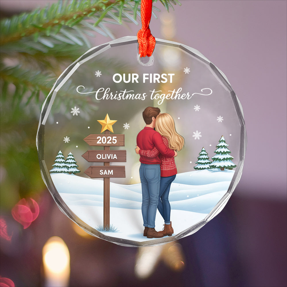 Xmas Ornament - Our First Christmas Together2
