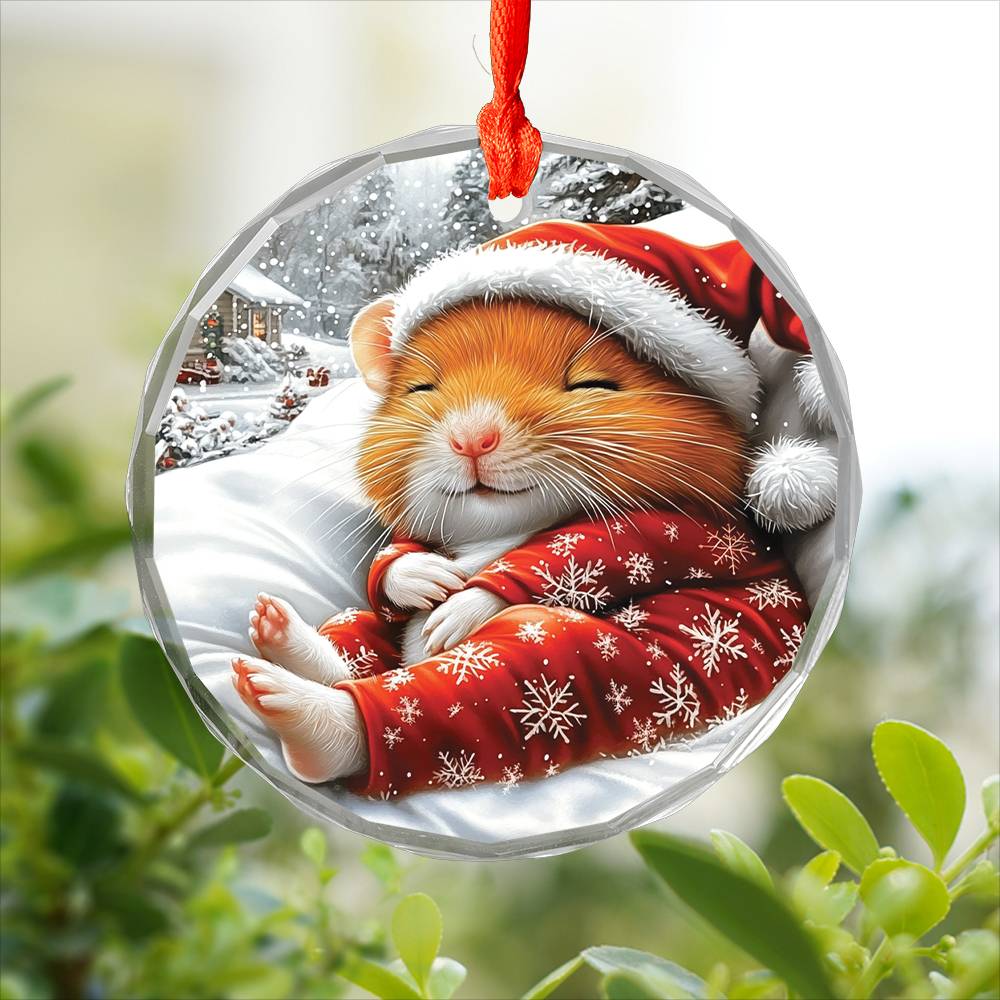 Hamster Sleeping In Bed Design 3