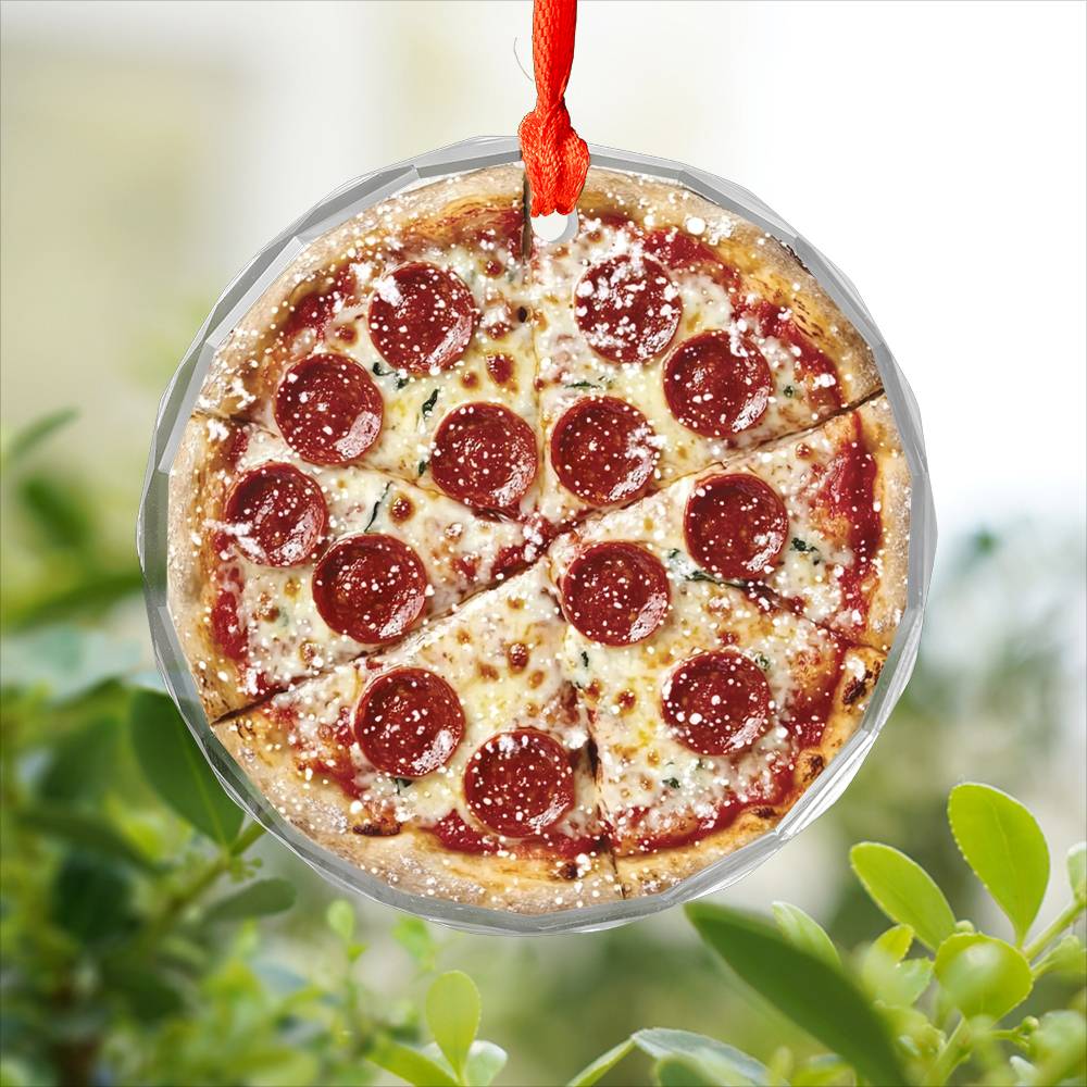 Pepperoni Pizza Close up Design 4