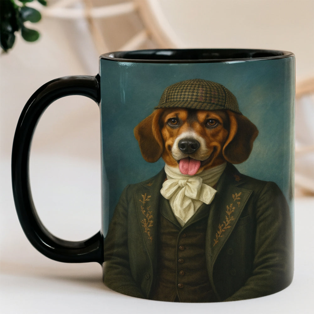 Custom Photo Detective Dog Mug Gift For Dog Lovers