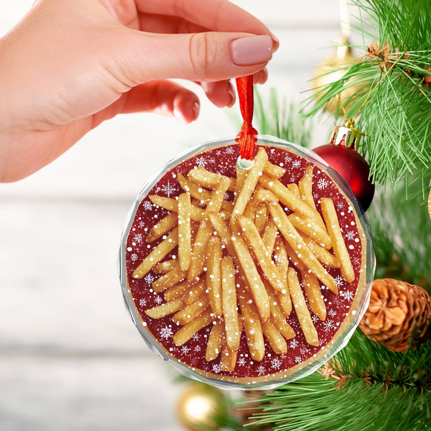 French Fries Close up Design 1
