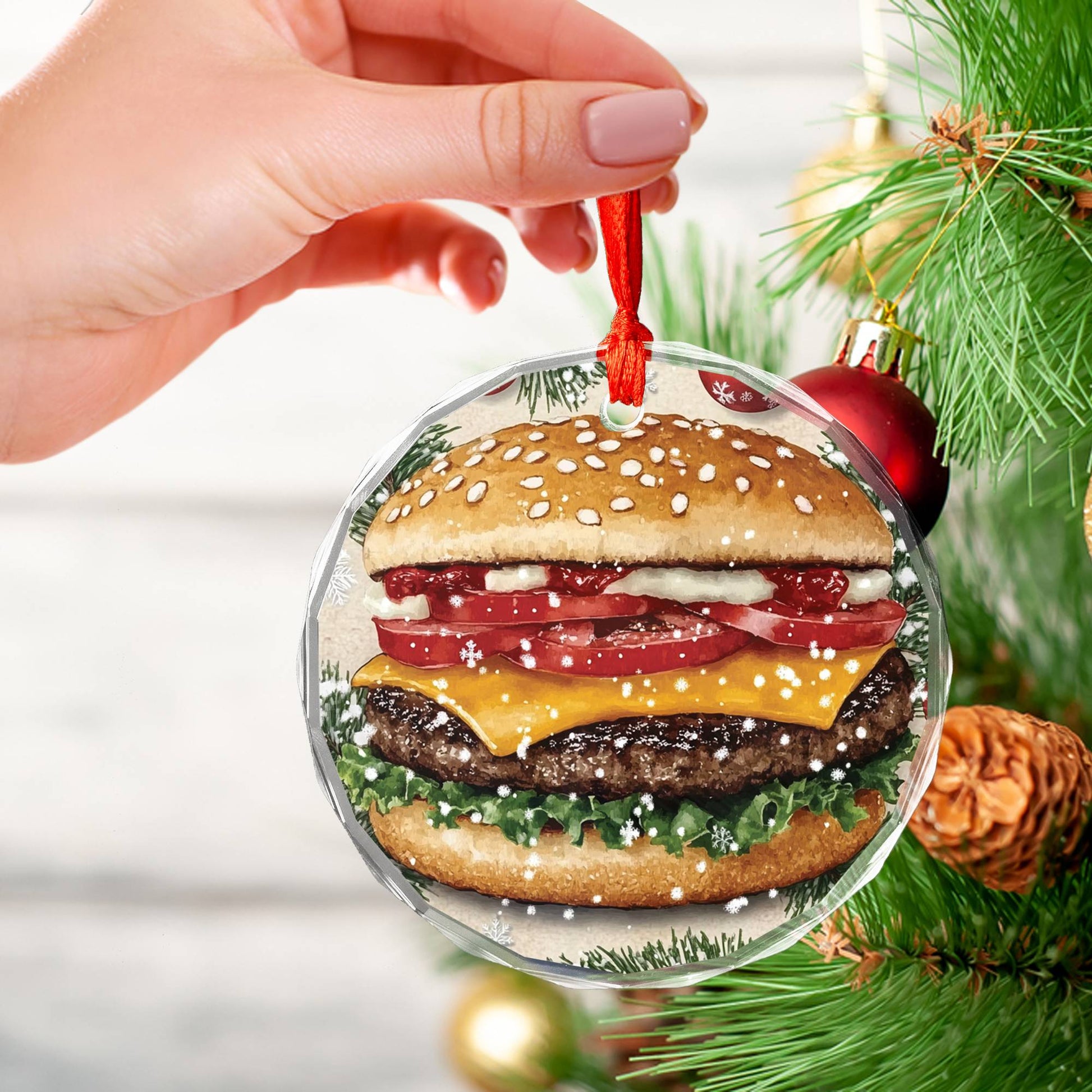Cheeseburger Close up Design 4