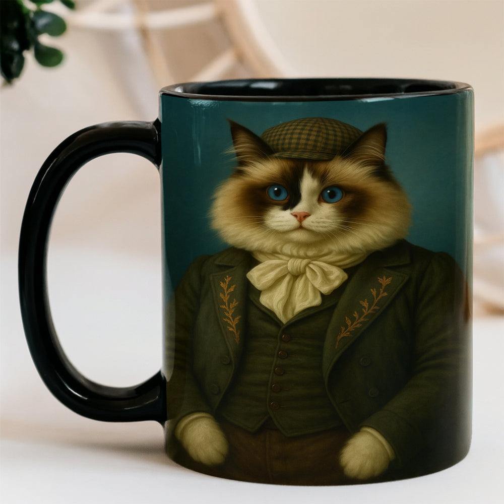 Custom Photo Detective Cat Mug Gift For Cat Lovers
