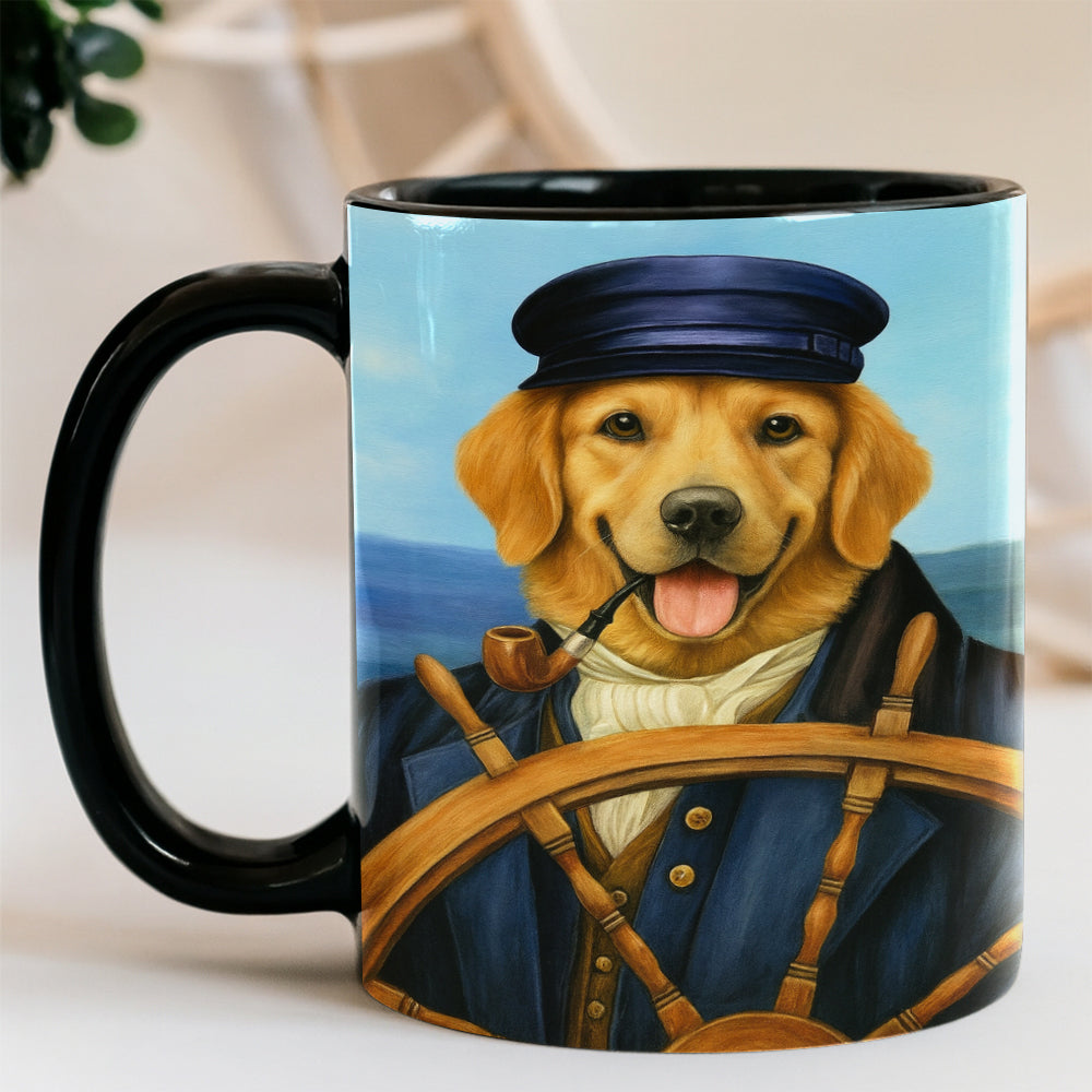 Custom Photo Sailor Dog Mug Gift For Dog Lovers