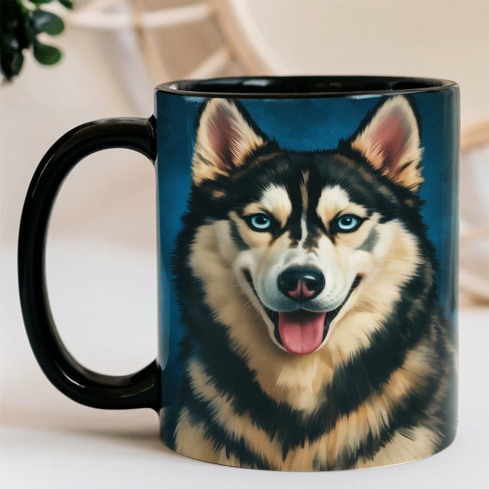 Custom Dog Deep Blue