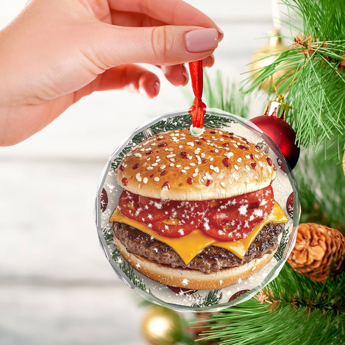 Cheeseburger Close up Design 1