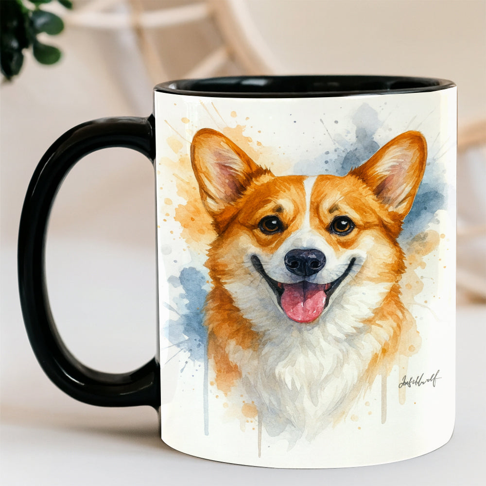 Custom Photo Dog Watercolor Artwork