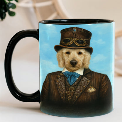 Custom Photo Pilot Dog Mug Gift For Dog Lovers