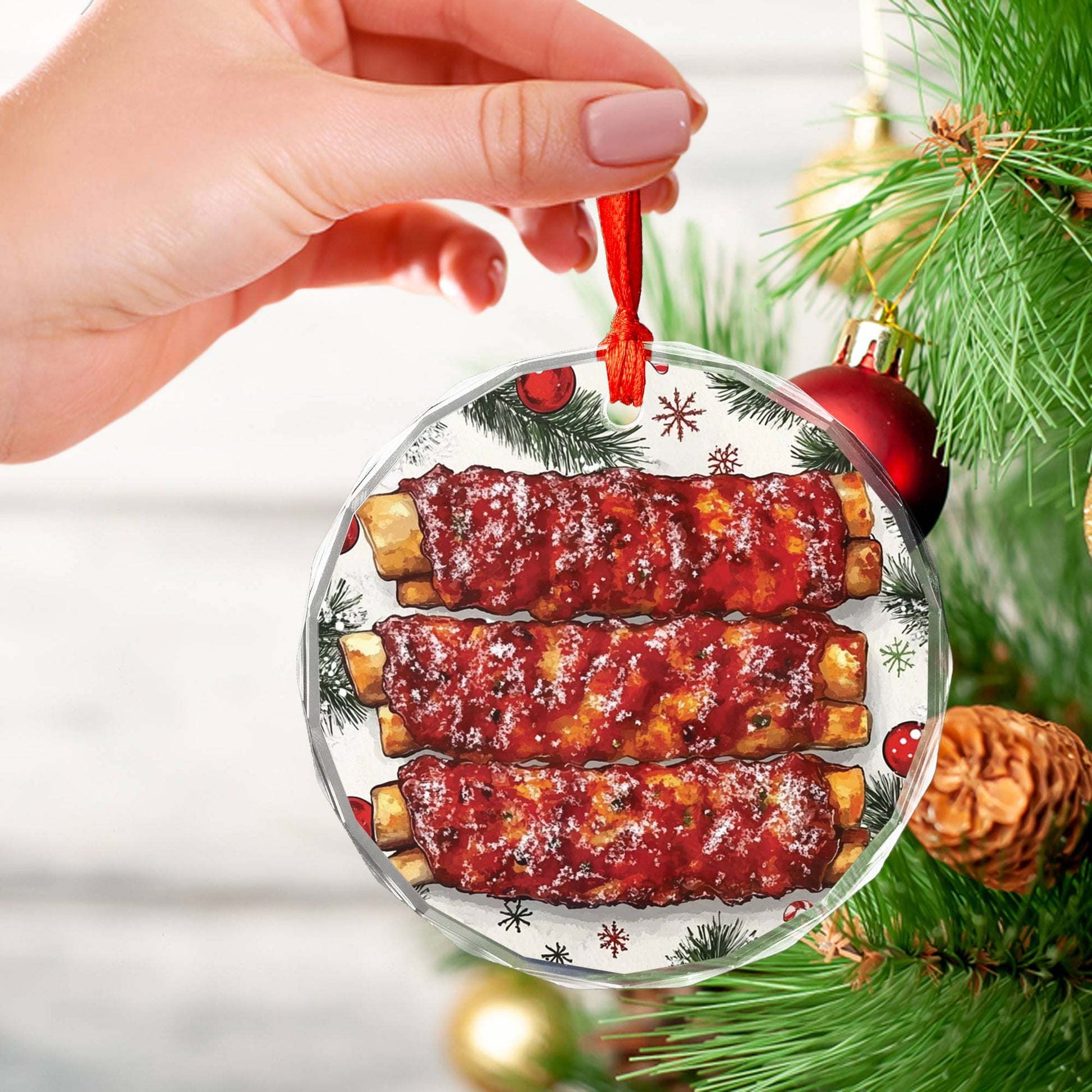 Barbecue Ribs Close up Design 1