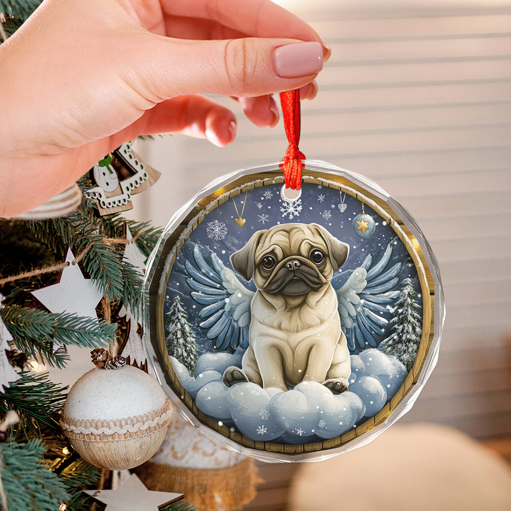 Angel Pug Dog 1