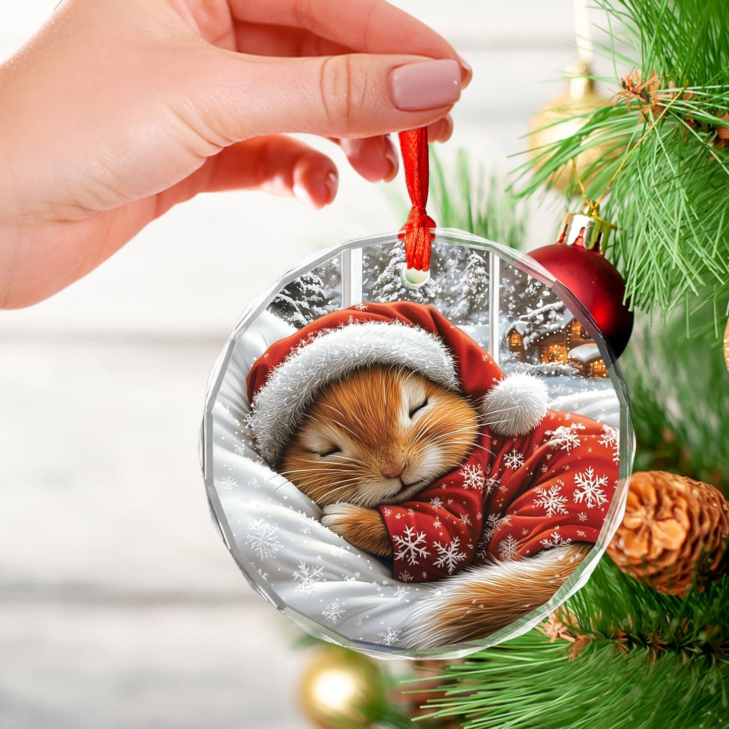 Gerbil Sleeping In Bed Design 2