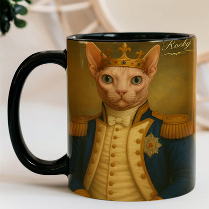 Custom Photo Great Captain Cat Mug Gift For Cat Lovers