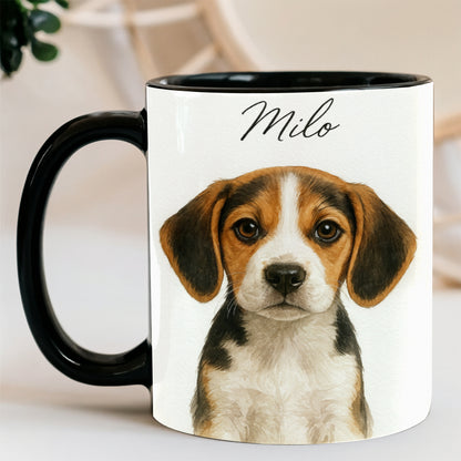 Custom Dog Portraint And With Name