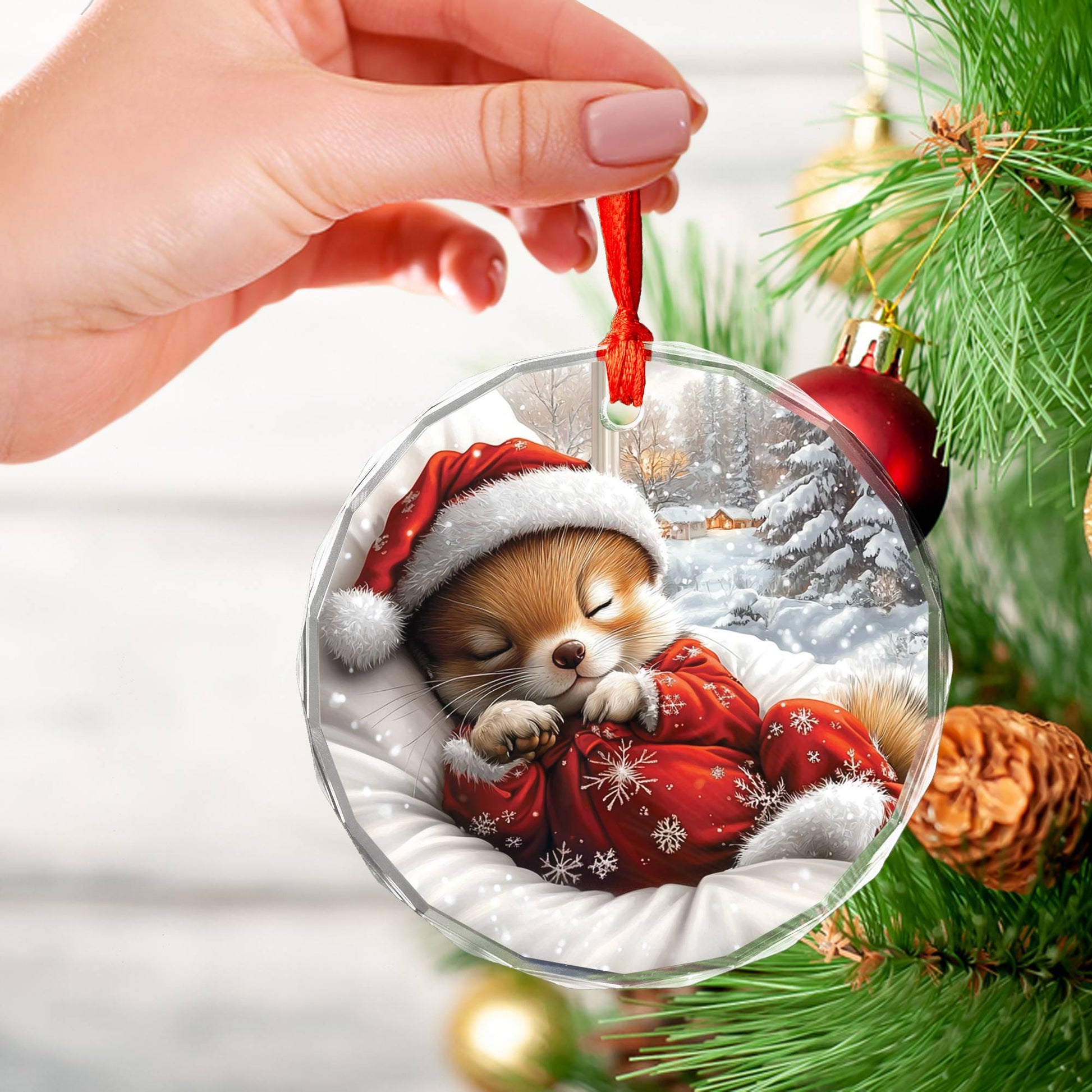 Ferret Sleeping In Bed Design 2