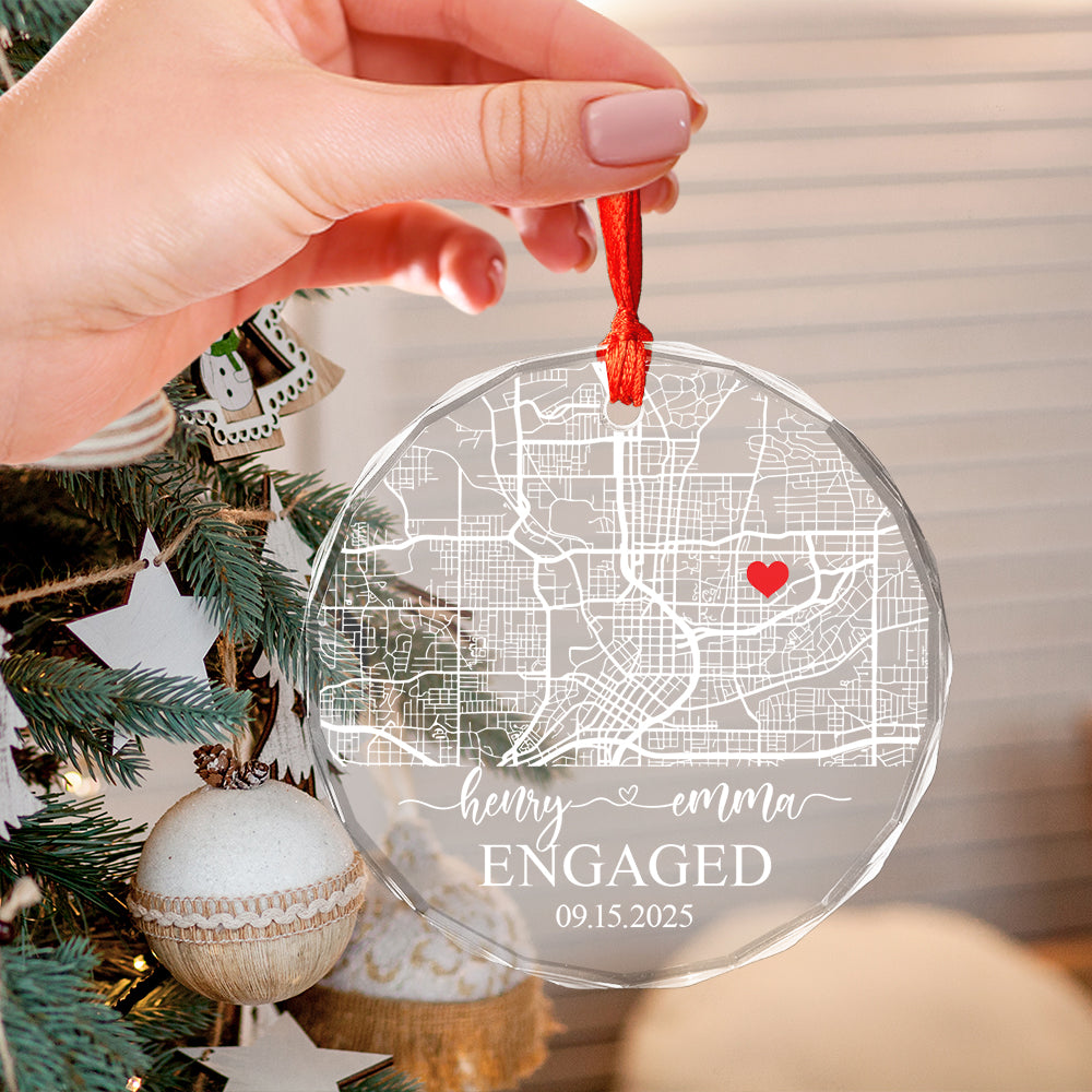 Personalized City Map Name And Date Couple