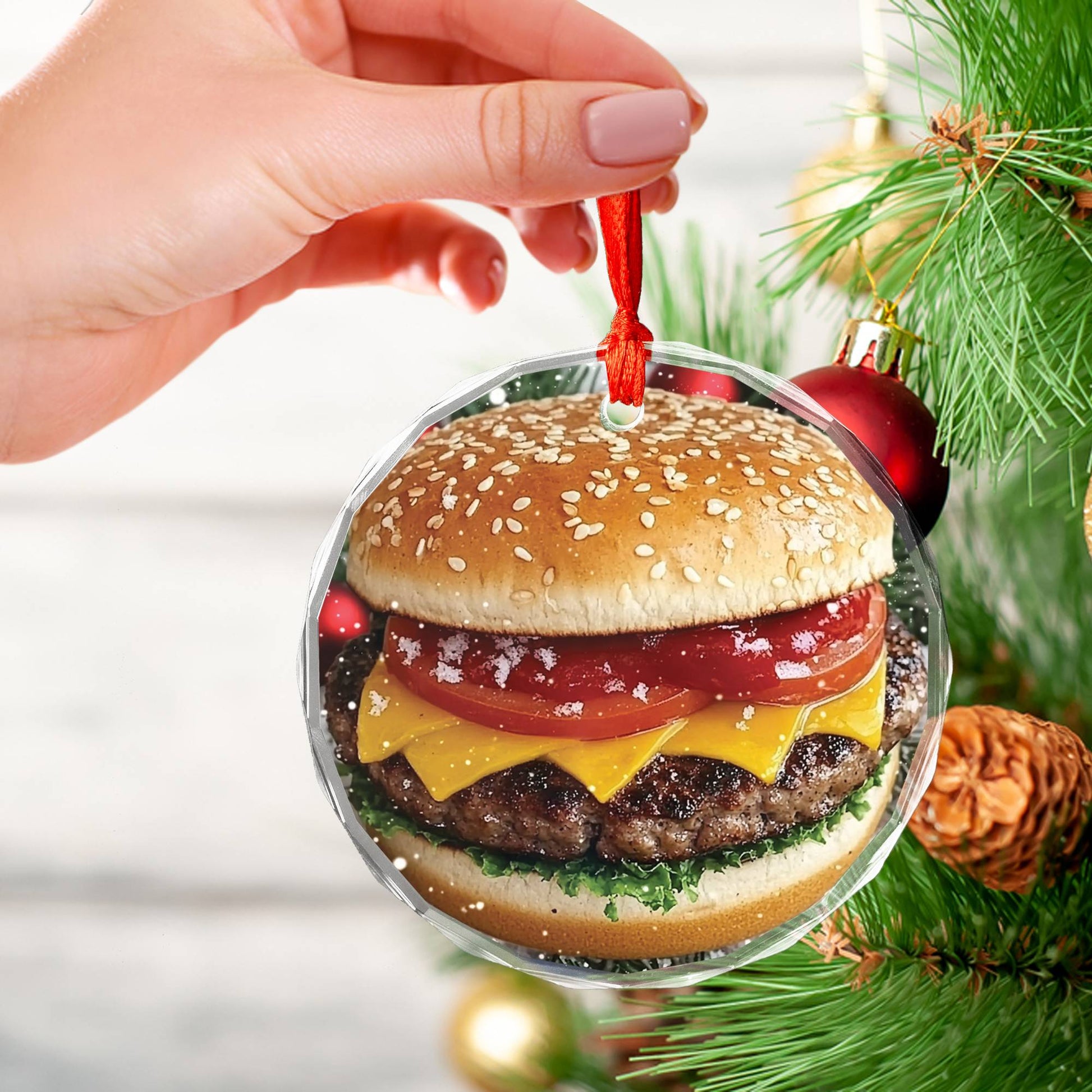 Cheeseburger Close up Design 3
