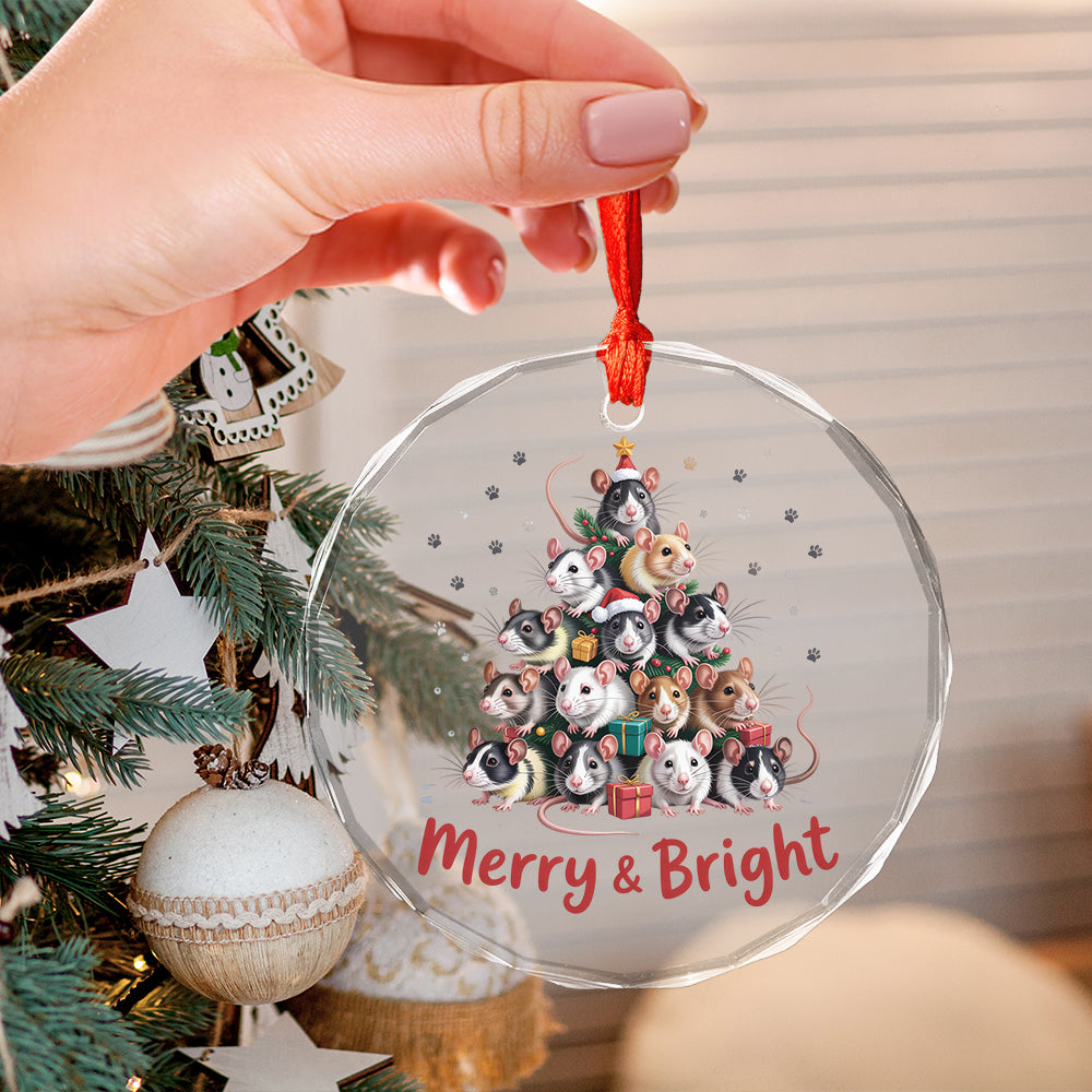 Fancy Rat Xmas Ornament