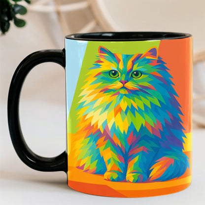 Custom Photo Pop Art MugGift For Cat Lovers