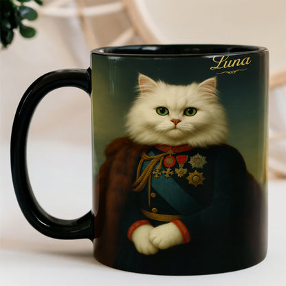 Custom Photo Imperial Minister Cat Mug Gift For Cat Lovers